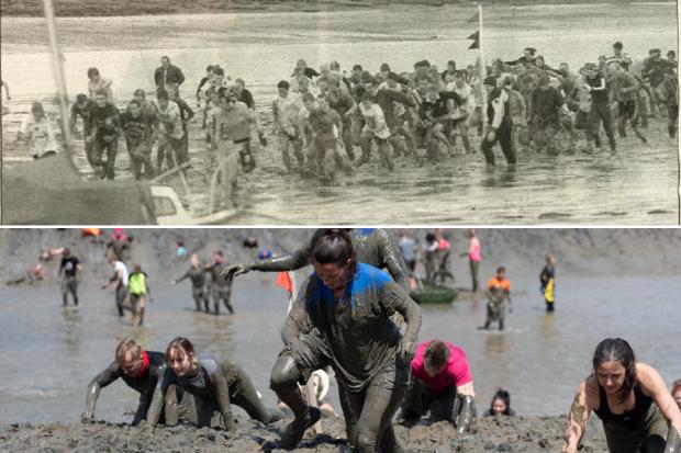 We look back on photos of previous Maldon Mud Race events as it returns today