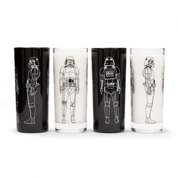 Echo: Star Wars Stormtrooper Set of 4 Glasses (Argos)