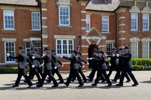Recruits - 62 new police officers have been ushered in by Essex Police (Essex Police)