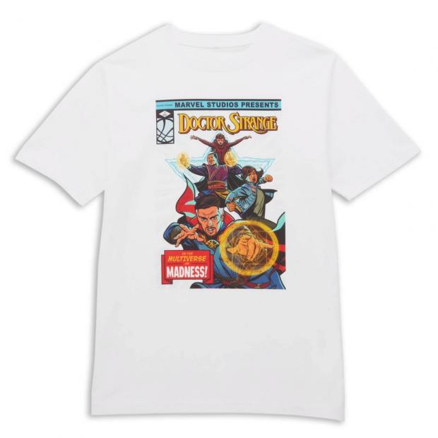 Echo: Marvel Dr Strange Star Comic Oversized Heavyweight T-Shirt (Zavvi)