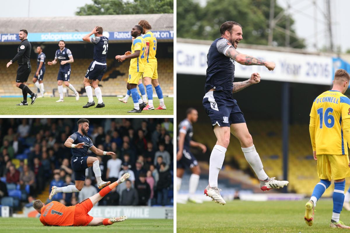 Final outing - Southend United drew 1-1 with Torquay United at Roots Hall