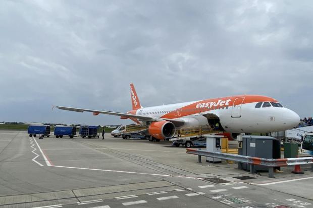 EasyJet's first Mallorca flight from Southend