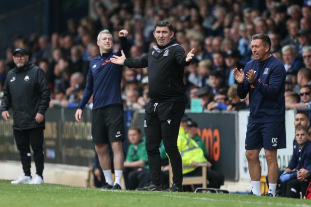 Confident - Southend United boss Kevin Maher