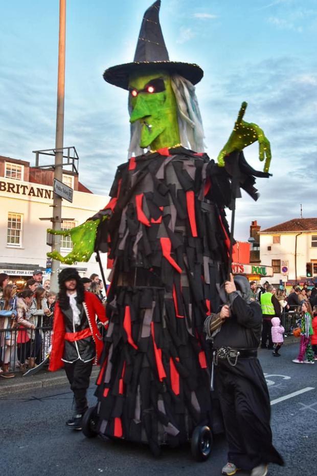 Echo: Last year's Halloween parade in Southend