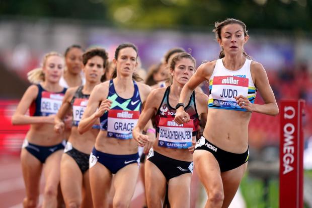 Qualified - Jessica Judd (right) will be running for Great Britain in the 10,000m at the World Championships in July Pic: PA IMAGES