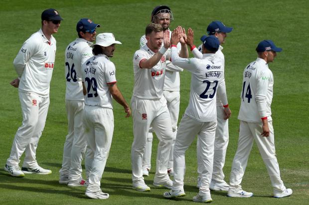 On top - Essex are on verge of victory against Lancashire Picture: TGS PHOTOS