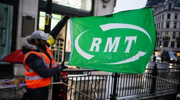 Echo: The RMT's strike this week has caused chaos for train services (PA)