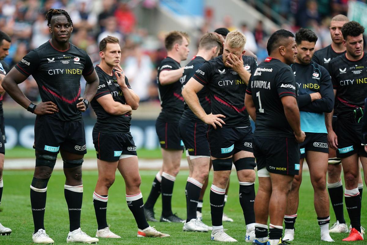 Painful - Saracens were beaten by a last gasp drop goal