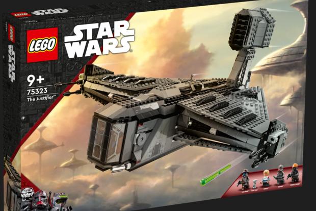 Echo: LEGO® Star Wars™ The Justifier™. Credit: LEGO