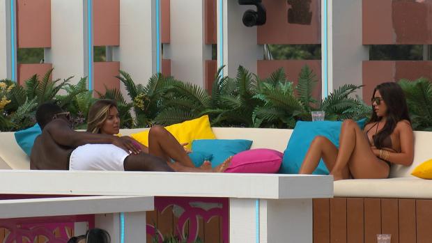 Echo: Dami, Ekin-Su and Gemma chat on Love Island, tonight at 9pm on ITV2 and ITV Hub. Episodes are available the following morning on BritBox. Credit: ITV