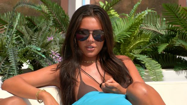 Echo: Gemma on Love Island, tonight at 9pm on ITV2 and ITV Hub. Episodes are available the following morning on BritBox. Credit: ITV