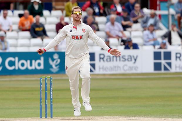 Echo: On form - Simon Harmer was at his best against Hampshire