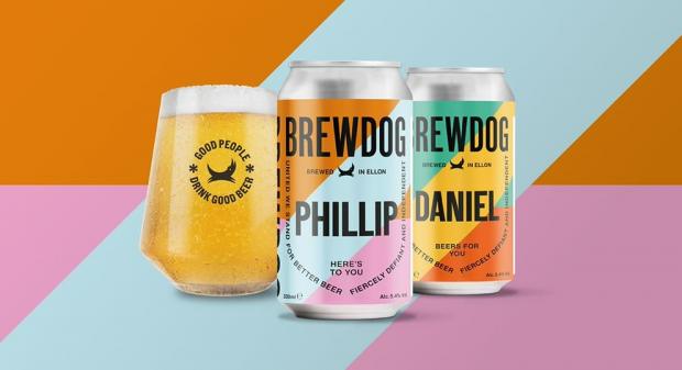Echo: The personalised cans will come with a glass (BrewDog)