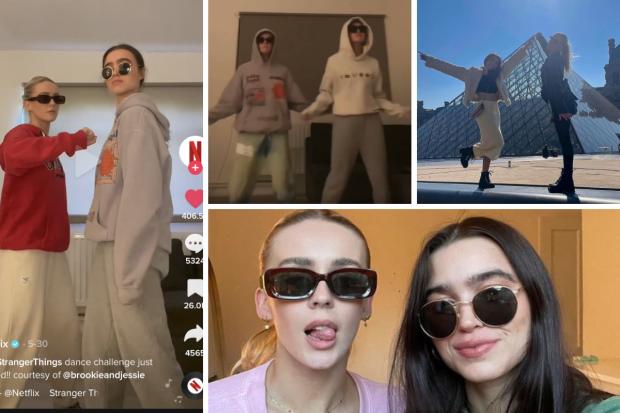 Viral - Brooke and Jess have blown up on Tik Tok