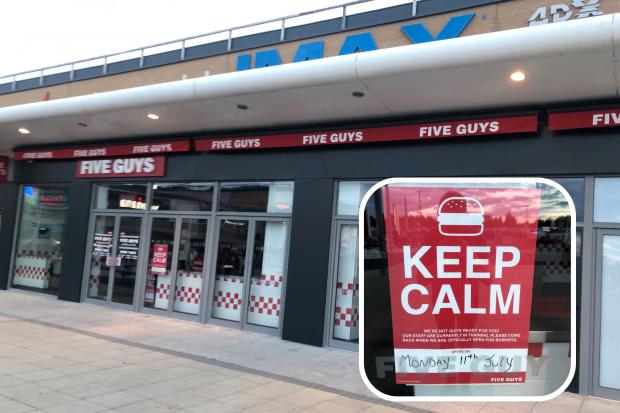 Opening day revealed for new Five Guys restaurant in Basildon