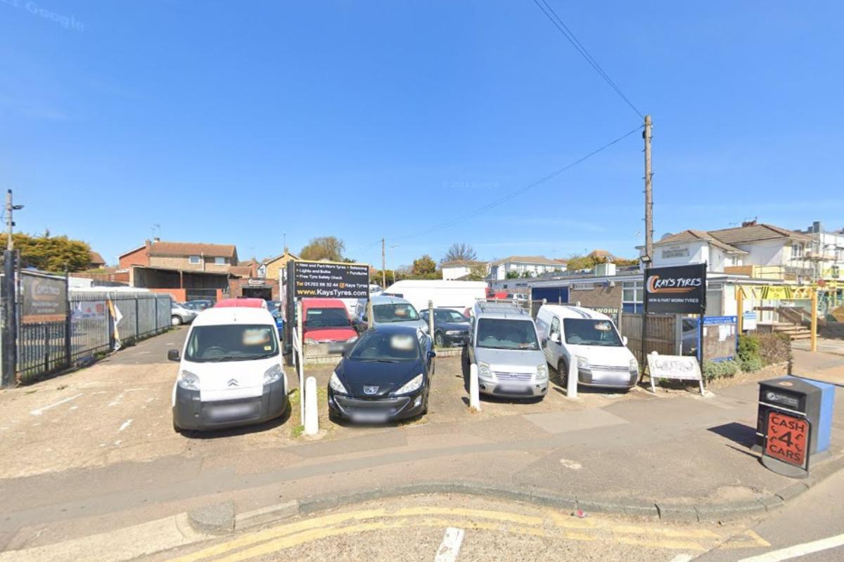 Kays Tyres in Rayleigh Road. Photo: Google Street View