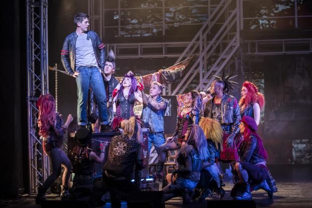 Echo: From a performance of We Will Rock You (Credit: Johan Persson)