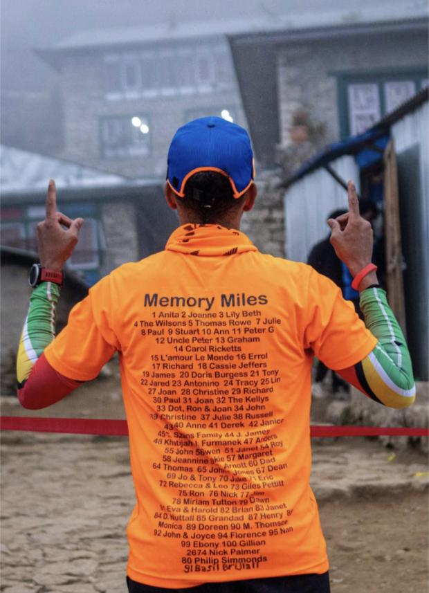 Echo: Gone but not forgotten - the 90 names Dan took with him on the marathon