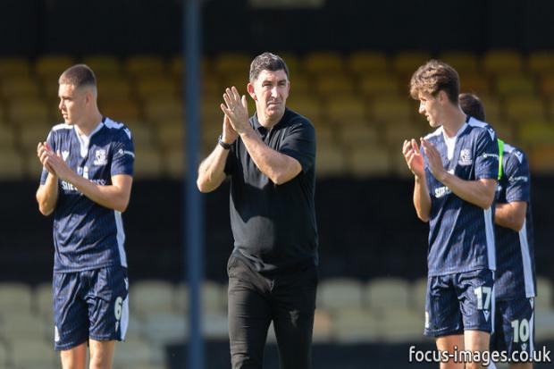 Frustrated - Southend United boss Kevin Maher