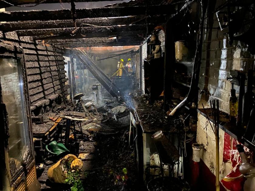 Westcliff restaurant fire spreads to flat above