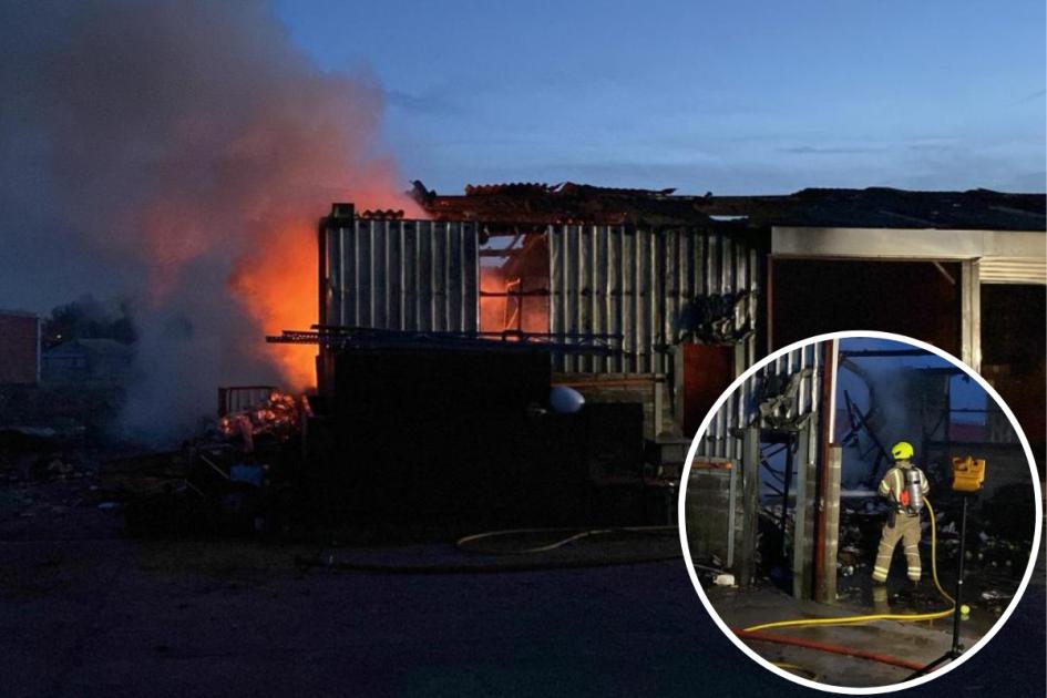 West Horndon industrial unit blaze tackled by firefighters | Echo 