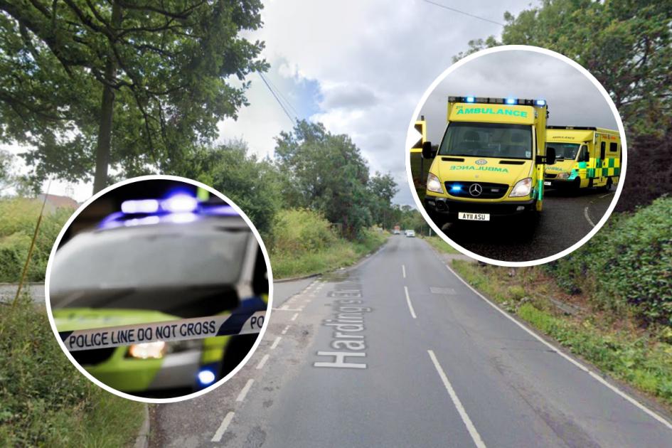 Billericay crash leaves four injured after car hits tree | Echo 