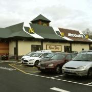 Theft - food was stolen from the McDonald's restaurant in Cowdray Avenue
