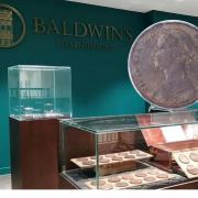 SOLD: A rare Victorian penny fetched a record £37,200 after fierce bidding war at London auction house Baldwin’s. Picture: Baldwins