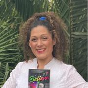 Believe - Angie with her latest book