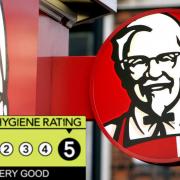 The food hygiene ratings for every KFC restaurant in Essex