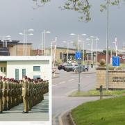 The incident is alleged to have taken place at Colchester's Merville Barracks