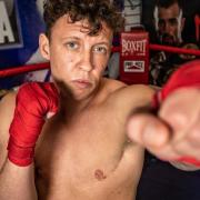 Britain's first transgender boxer to fight in a professional contest against a cisgender male has spoken of his battle to compete in the sport he loves. Photo: SWNS