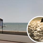 Warning not go in the water at Southend beach (despite heatwave) - here's why. Photo: Google Street View
