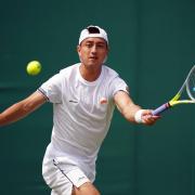 Beaten - Ryan Peniston lost in the first round of qualifying at the US Open
