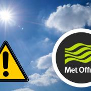The amber extreme heat warning covers large swathes of England including Essex (Canva/Met Office)
