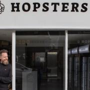 Ollie Smith, owner of Hopsters - one of the businesses behind the event