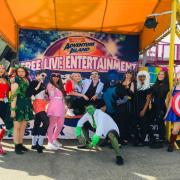 Fun weekend - Superhero event at Adventure Island