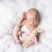 Snuggled up - baby Millie. All Photos by Pauls Studio
