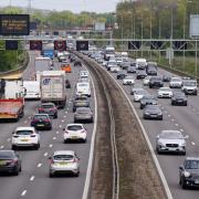 Essex will have a few closures affecting the M25, A12 and Dartford Crossing in the early hours of the morning over the weekend from October 14-16 (PA)