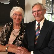 Much loved - Tony with his wife Pat