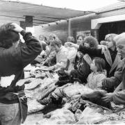 Pitsea market in 1988