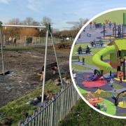 Photos show Basildon's new £225k play area and outdoor gym taking shape