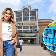 Struck gold - Stacey Solomon visited a sweet shop at Lakeside, Thurrock
