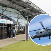 Military helicopter set to fly into Southend Airport this evening - here's when
