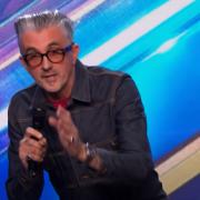 Funny - Markus Birdman at the audition - pic by ITV