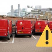 Two south Essex postcode areas affected by Royal Mail postal delays today