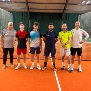 Making history - David Lloyd Basildon are now playing in the Leigh & Westcliff tennis leagues this season