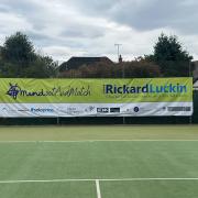 Backing - Rickard Luckin are the main sponsors for Saturday's event