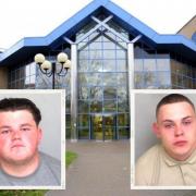 Assailants - Edward Wall and Ollie McKenzie were jailed for a combined eight years following the attacks
