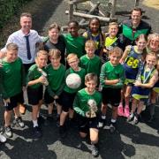 Double joy - for Greensted Primary School